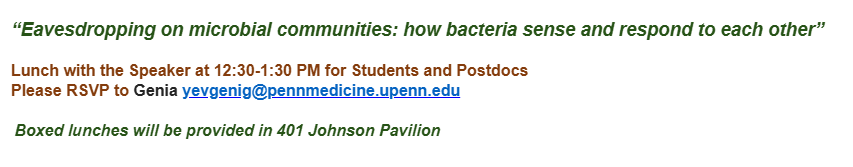 Penn Microbiology tweet media