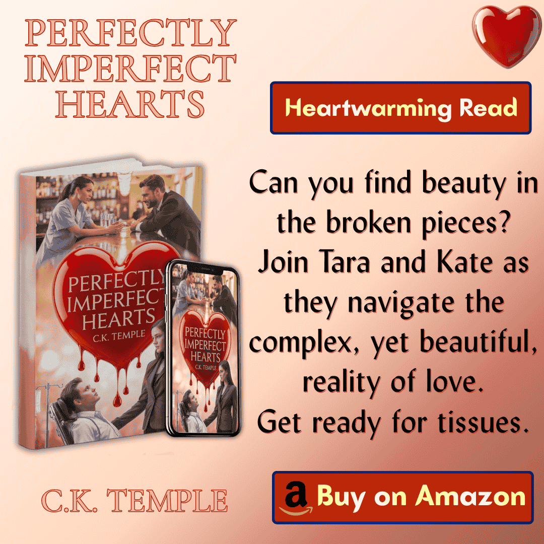 Kbookbuzz's tweet image. RECOMMEND TO ALL TO READ - Perfectly Imperfect Hearts is a clean, deeply emotional small-town romance packed with sisterhood, faith, slow-burn love, grief, healing, and tear-jerking moments. #SmallTown #Romance #CKTemple amazon.com/dp/B0G4SNT3K1/