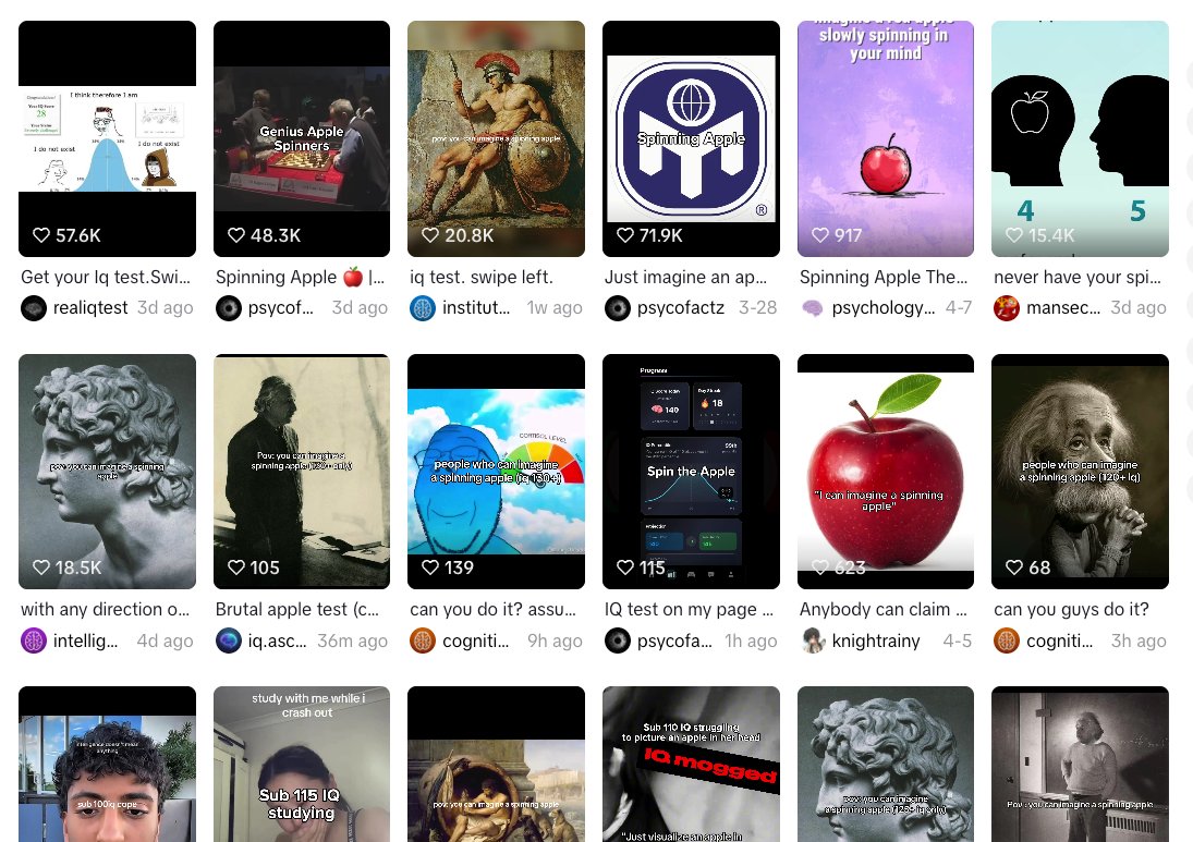 The Spinning Apple theory is going viral on TikTok It states to ...