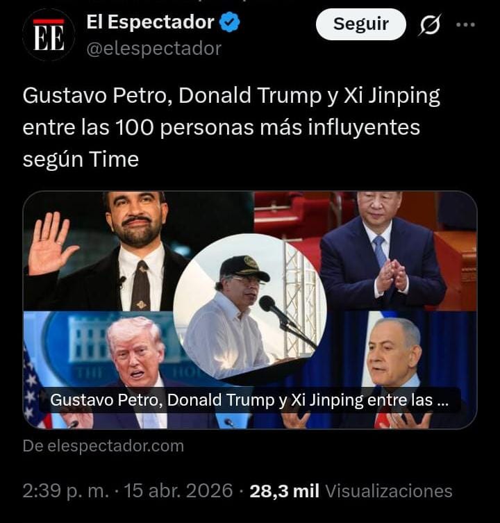 Gustavo Petro tweet media