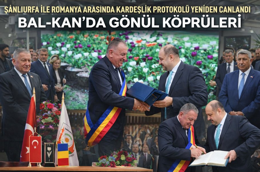 chy346's tweet photo. Şanlıurfa rüzgârı Romanya’da esti! 🇹🇷🇷🇴
BŞB Başkanı Mehmet Kasım Gülpınar, Pitești Lale Senfonisi Festivali’nde kardeş şehir bağlarımızı tazeledi Uluslararası düzeyde Şanlıurfa tanıtımı yapılarak dostluk mesajları verildi. 🤝
#Mehmetkasımgülpınar 
#Şanlıurfa 
#romanya 
#türkiye https://t.co/5rMRTcgmpZ