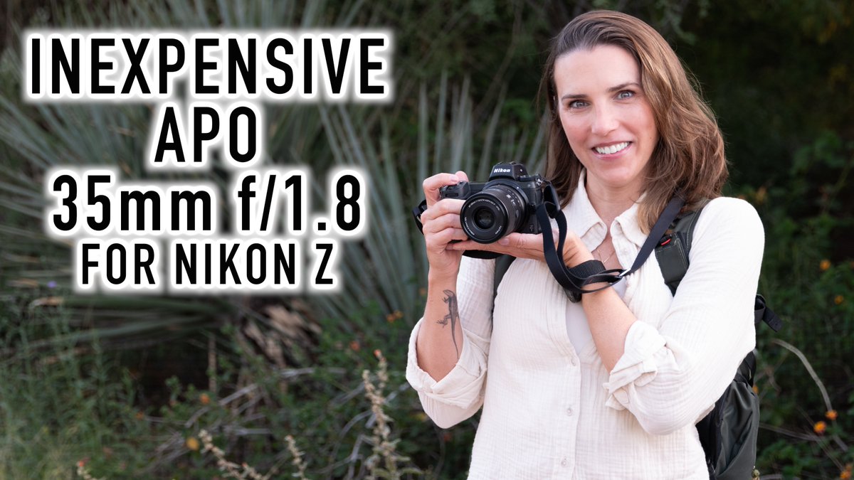 SnapChick's tweet image. NEW VIDEO! A Must-Have Prime Lens at Half the Price?! NEW Viltrox 35mm EVO youtu.be/R5vD89m_ZVE @ViltroxOfficial  #viltrox #nikon #sonyalpha