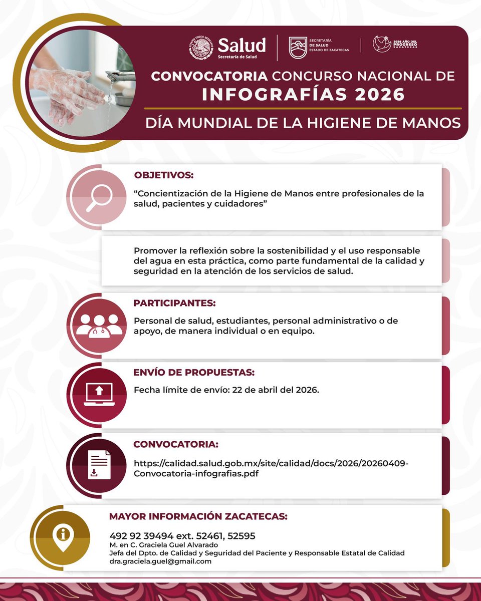 Secretaría de Salud de Zacatecas tweet media