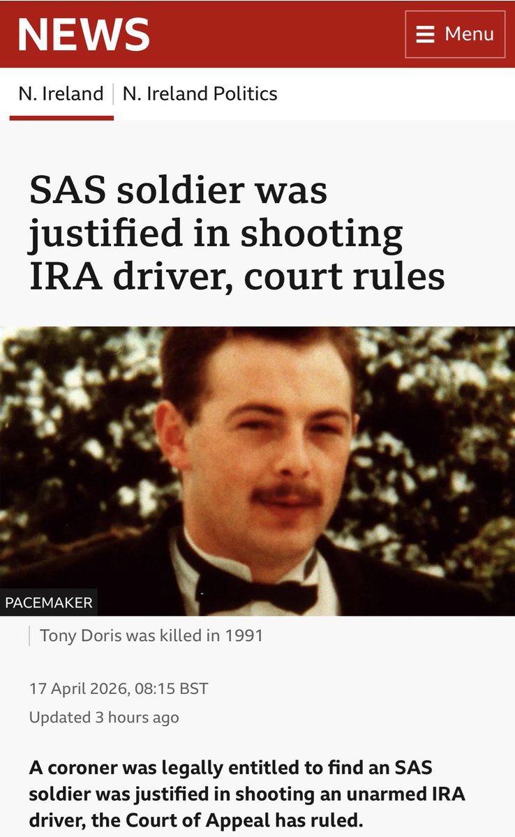 tim_brannigan's tweet image. I saw Tony laughing, running across the C Wing canteen tables as the Tyrone lads tried to give him the bumps for his birthday. He got out, promptly ‘weighed back’ to the Ra and got killed by the SAS. I salute his family for their long struggle. Tony was brave, and he fought. RIP