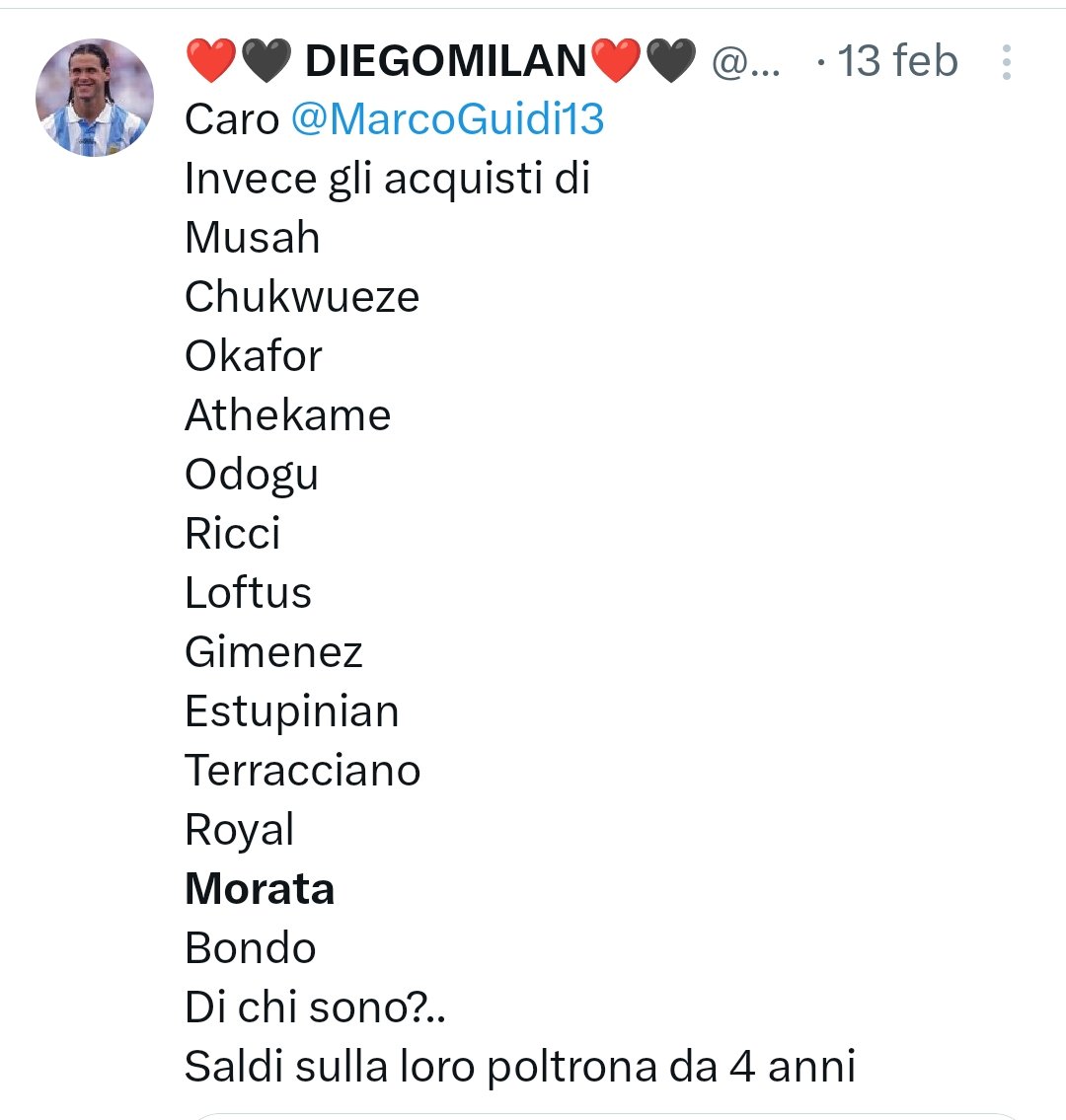 ❤️🖤 DIEGOMILAN❤️🖤 tweet media