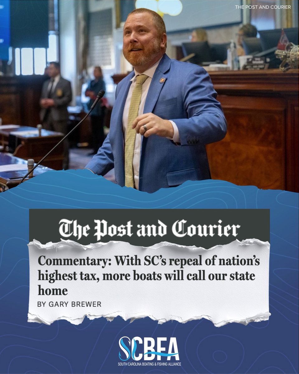 South Carolina Boating and Fishing Alliance tweet media