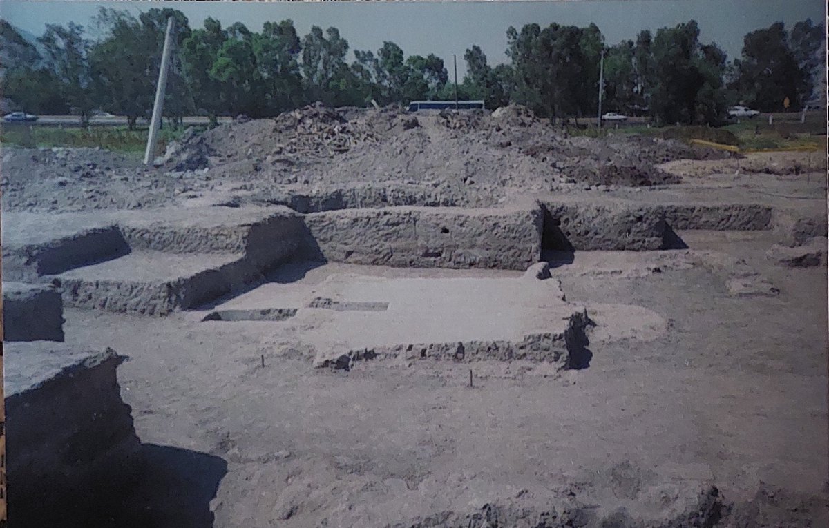 Temazcal descubrimiento durante las obras de ampliación de la autopista México Pachuca  cercano  al   albarradón de Ecatepec.