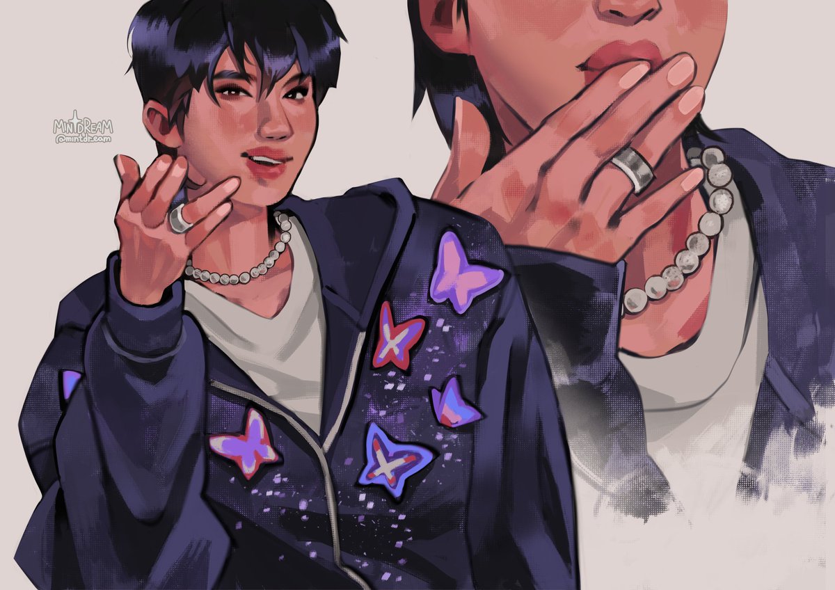 mintdr_eam's tweet photo. 🐹 #btsfanart https://t.co/4wMPgGDBFi