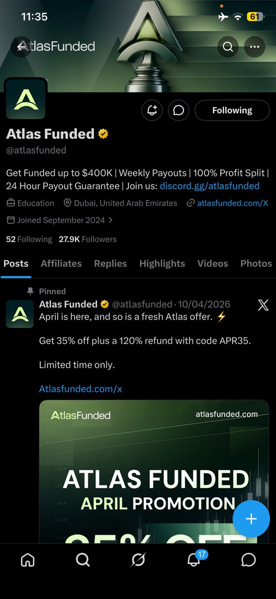 GigaChadn00's tweet photo. @atlasfunded Follow done 
Like done
Repost done
Tag trader done
@GigaChadn00 https://t.co/0NAcFjwSYE