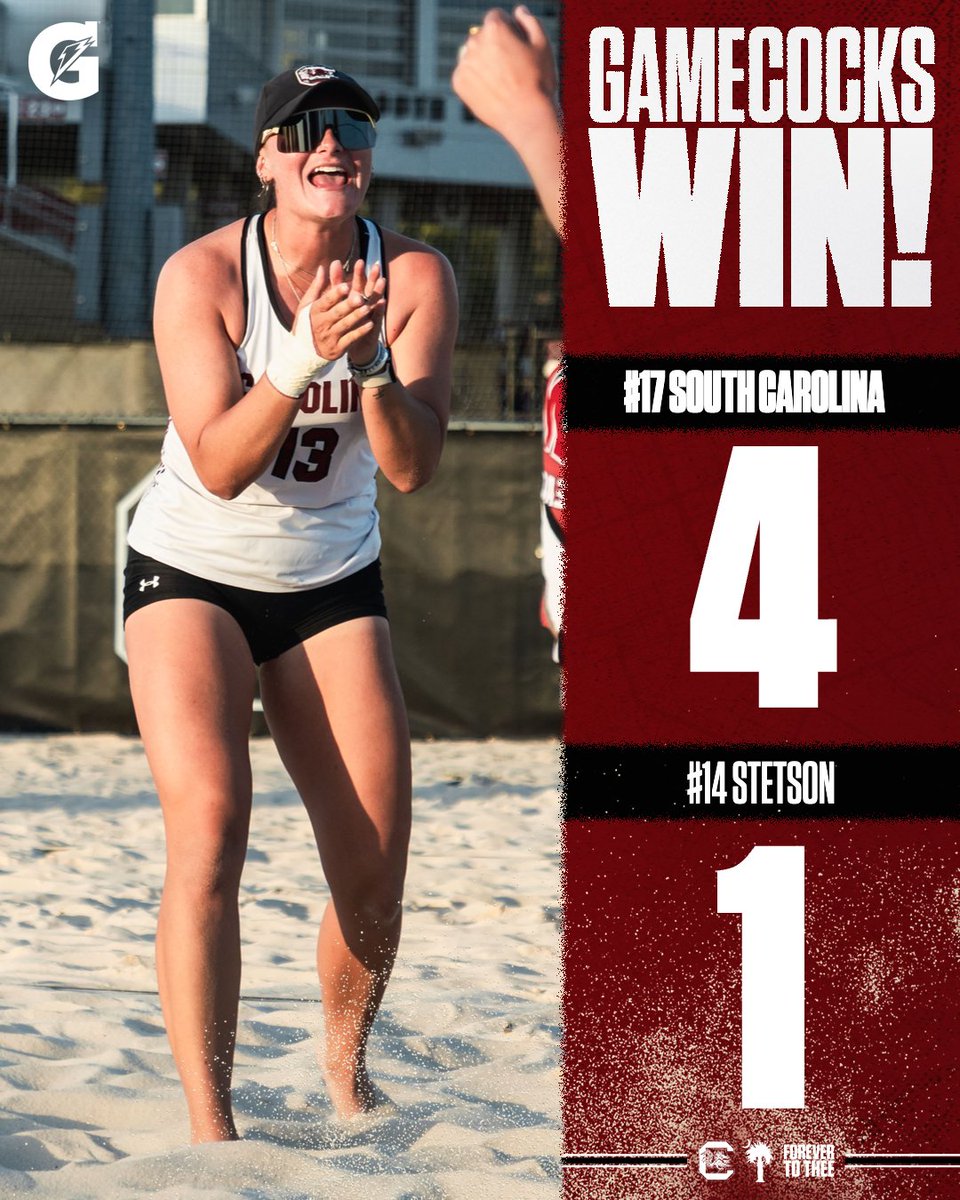 Gamecock Beach VB tweet media