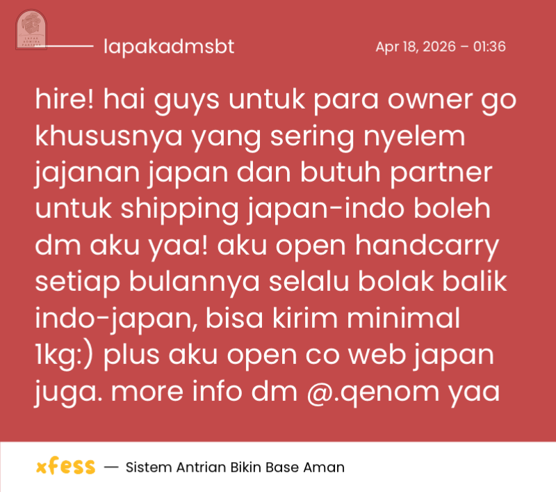 Lapak Adm dan Partner tweet media