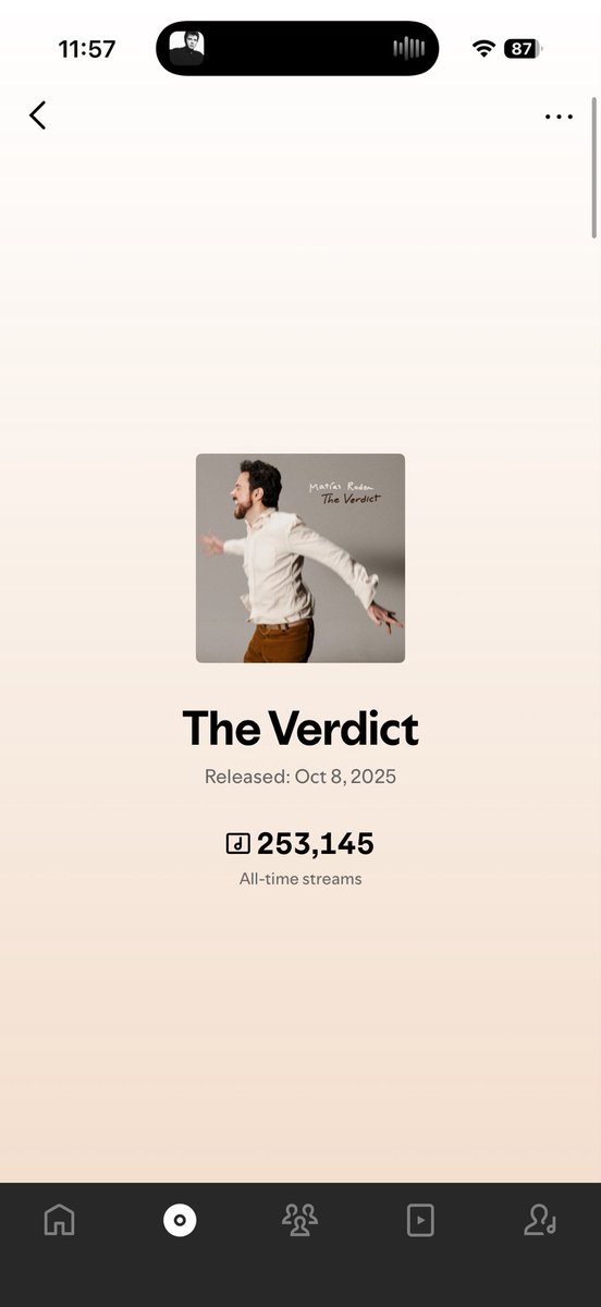 MatiasRoden's tweet photo. My debut album turned six months old this past week, thank u for listening and every message sent my way saying these songs mean something to you 💙 new exciting things coming soon! https://t.co/mu9ju9QJzy