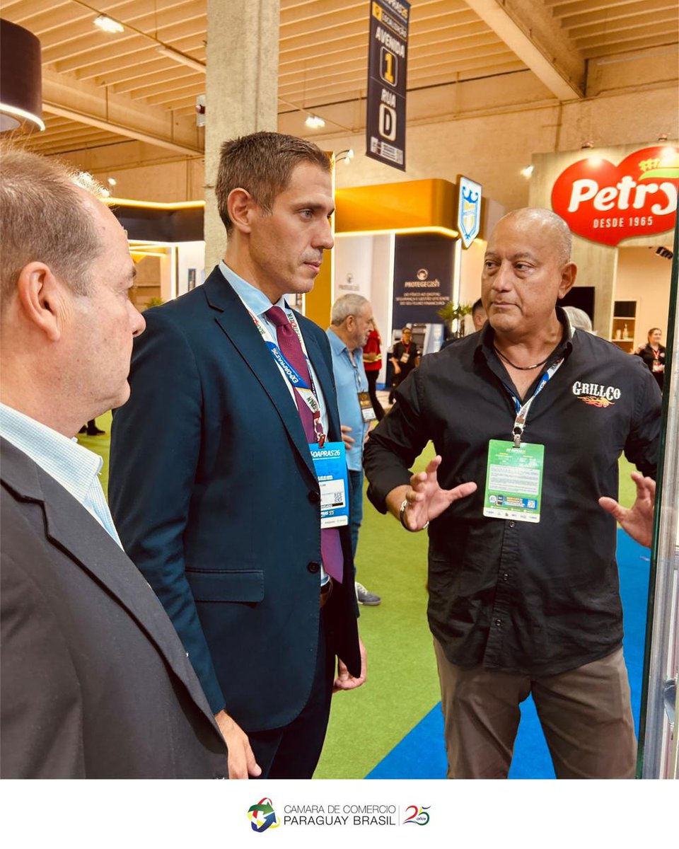 CCPyBr's tweet photo. Así se vivió el último día de la ExpoApras 2026 🇵🇾🇧🇷

Una jornada de cierre marcada por el balance positivo, nuevas conexiones y oportunidades concretas para las empresas paraguayas que formaron parte de esta experiencia. https://t.co/pb2D1xGgF4