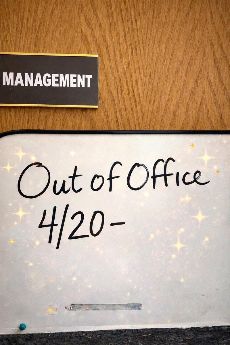 whatupMMJtucson's tweet image. Out of office 4/20 🌿💨
#420 #StayLifted #WeedTwitter