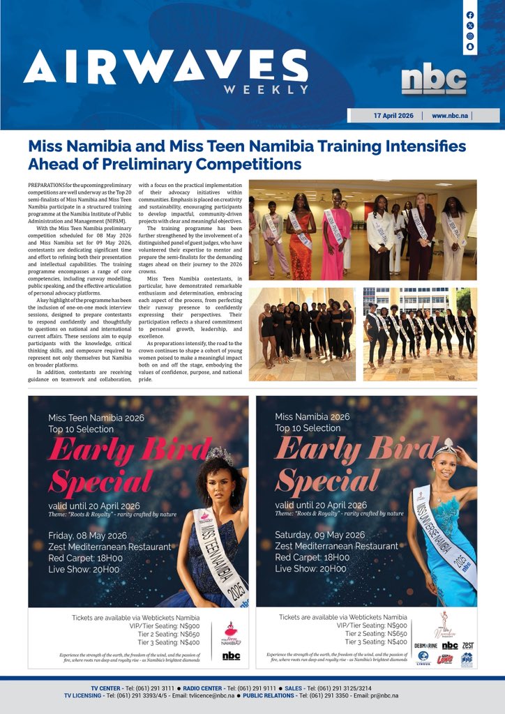 NBC Namibia tweet media