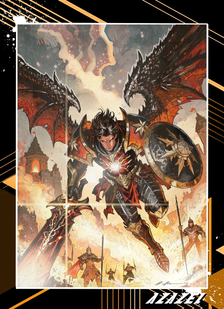 PatrickThomasP1's tweet image. 🔥 NEXT WEEK 🔥
 THE BOOK OF ENOCH goes LIVE.
📖 Softcover + Hardcover
🃏 10 collectible trading cards (foil 🔥)

Art by @SergioCariello 
By Patrick Thomas Parnell
👉 Sign up:
 kickstarter.com/projects/patri…

#BookOfEnoch #Kickstarter #IndieComics