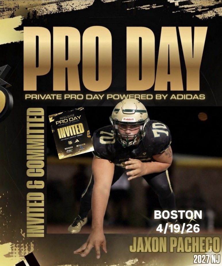 Jaxon Pacheco 2027 DT 3-tech (Puh-Chee-Koh) tweet media