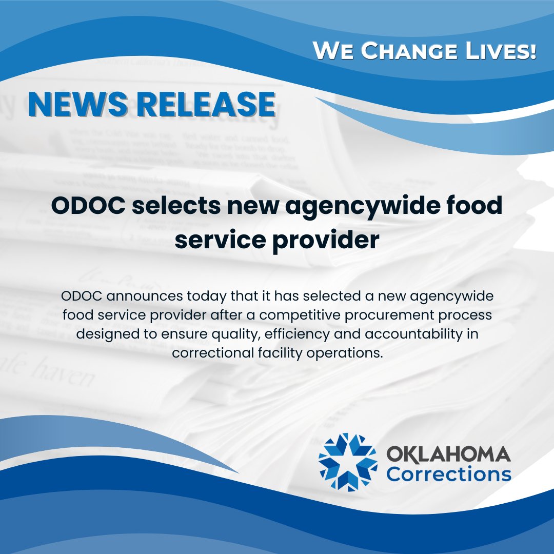 Oklahoma Department of Corrections tweet media