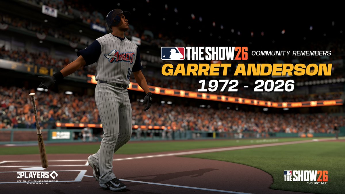 MLB The Show community remembers Angels Hall of Famer Garret Anderson.

Play his Program, remembering his career and celebrate his legacy.