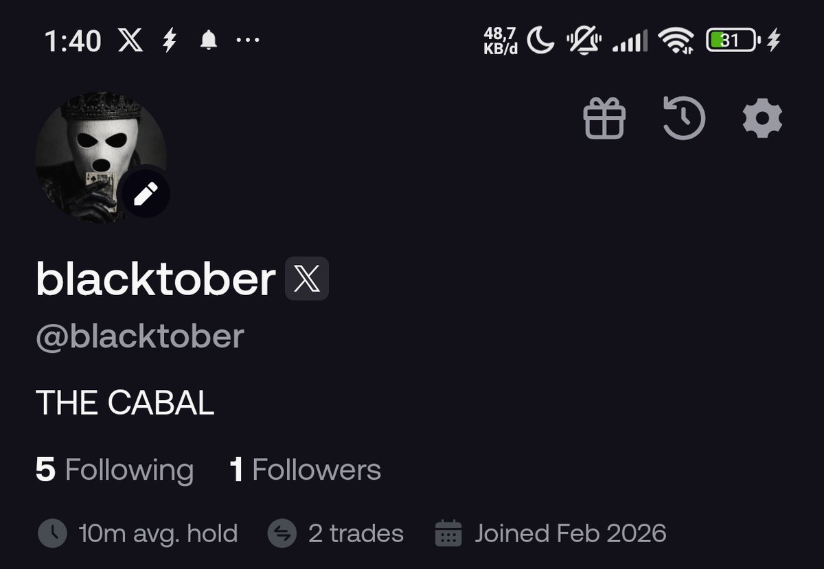 Blacktober ✦ 💹🧲 tweet media