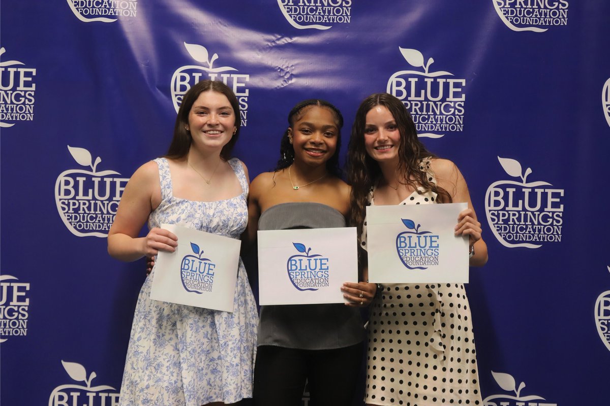 BSSDnews's tweet photo. The Blue Springs Education Foundation celebrated 83 students with 135 scholarships totaling more than $240,000 at this year's Scholarship Awards Reception.

A huge thanks to the support from local businesses, families, and alumni for making these scholarships possible.

Congratulations to all recipients!

#WeAreBSSD