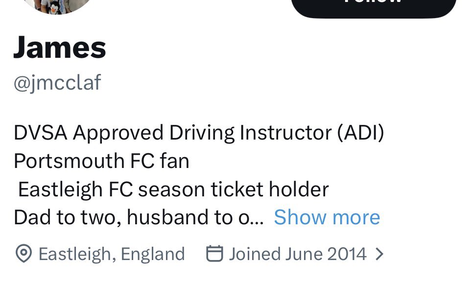 Think of your licence tweet media