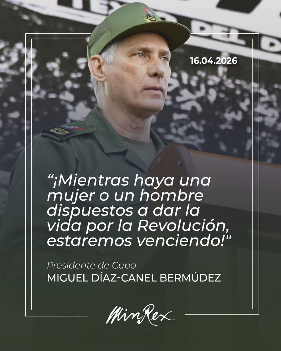 #GirónEsHoy somos millones de revolucionarios dispuestos a hacer valer ese concepto