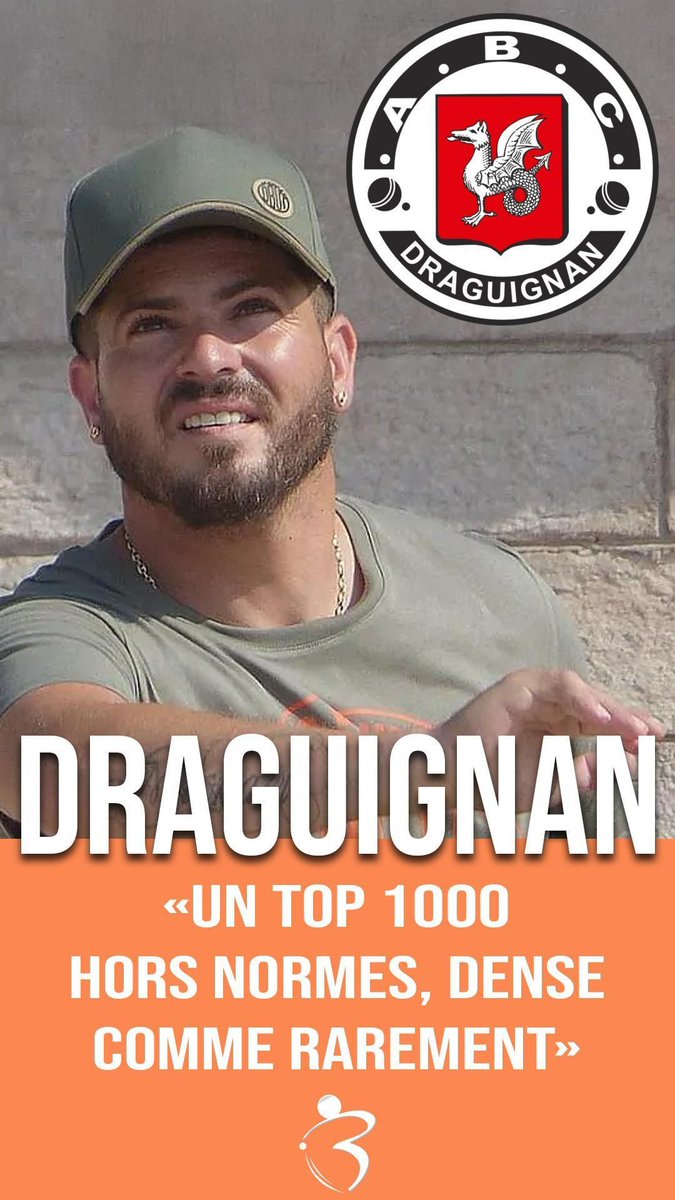 lionel_zanet's tweet image. Draguignan pétanque 2026 : un Top 1000 hors normes, dense comme rarement 👉️ boulistenaute.com/les-actualites…

#pétanque #triplette #nationalDraguignan #pétanqueDraguignan #pétanqueVar #pétanquePACA #pétanqueProvence #TOP1000pétanque #concourspétanque #pétanque2026 #petanque #petanca