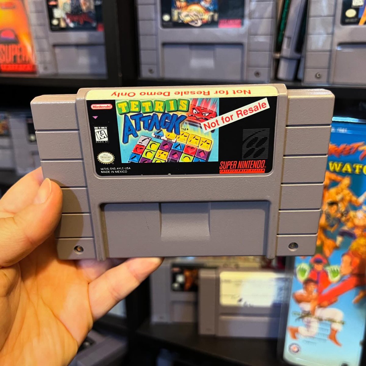 GamerAhmer's tweet image. The Many ways of Tetris Attack! #tetrisattack #tetris #nintendo #retrogaming #snes