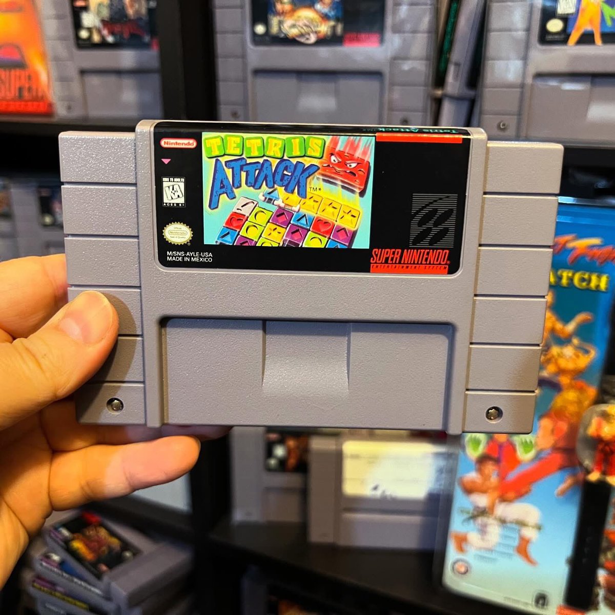 GamerAhmer's tweet image. The Many ways of Tetris Attack! #tetrisattack #tetris #nintendo #retrogaming #snes