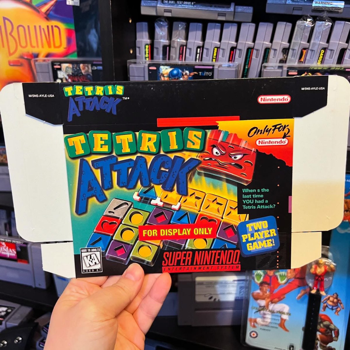 GamerAhmer's tweet image. The Many ways of Tetris Attack! #tetrisattack #tetris #nintendo #retrogaming #snes