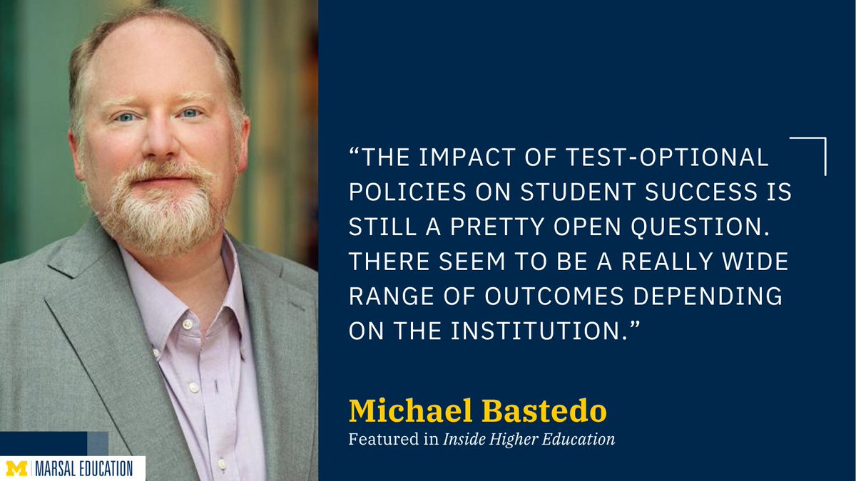 U-M Marsal Family School of Education tweet media