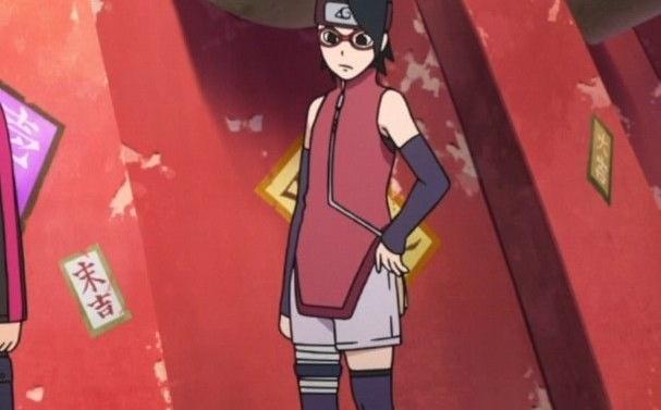 Sendo que isso é claramente uma mania que ele pegou da Sakura e da sarada