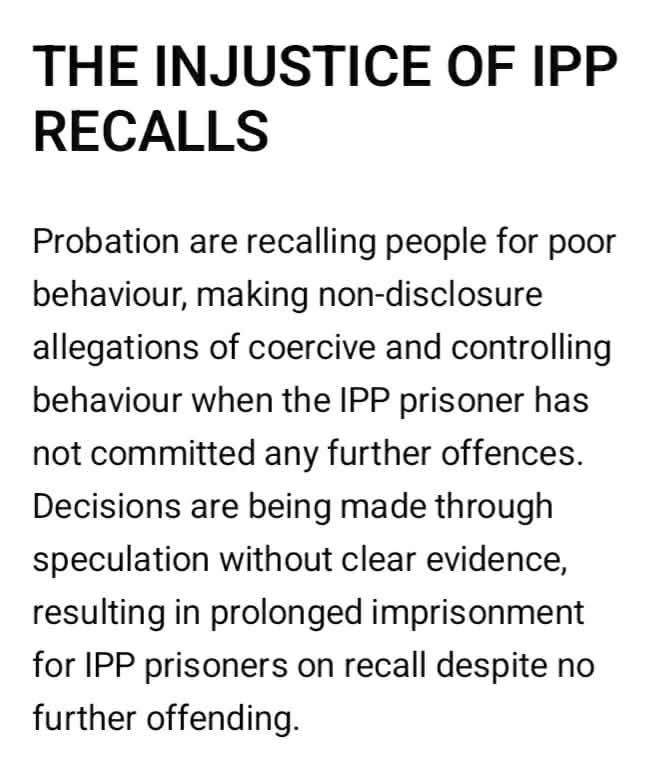 free IPP prisoners tweet media