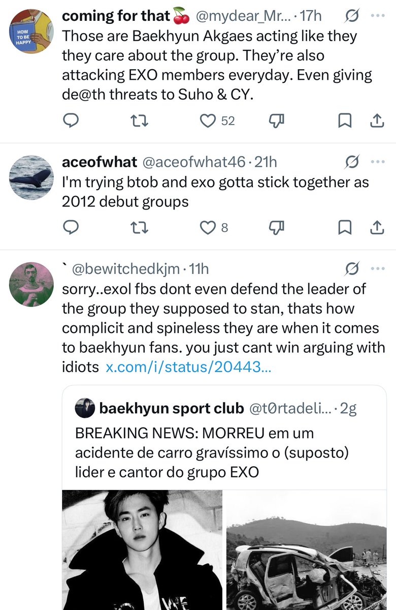 This is the 20th account of the day that goes into other groups' posts ...