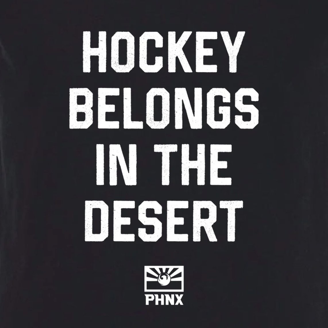 PHNX_Hockey's tweet photo. Coyotes Forever.
Deactivated Fan.
Hockey Belongs in the Desert.

Shop the collection: https://t.co/dEVCFXRvPr https://t.co/GG5s1fEiix