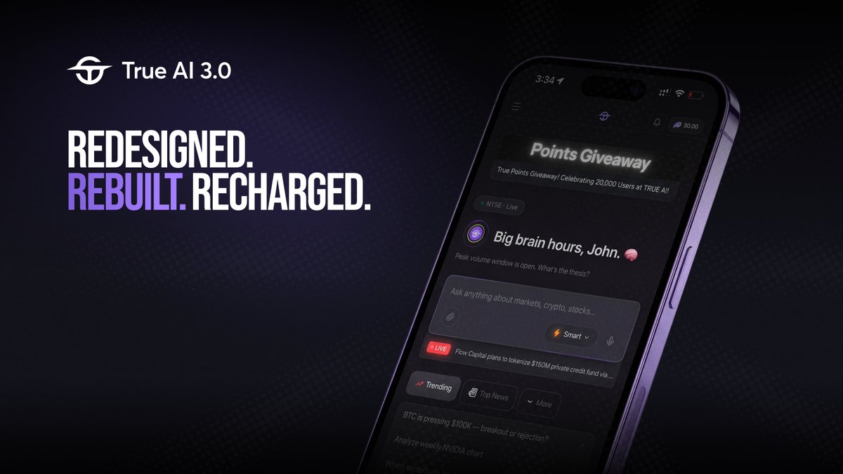 TrueAI | Trading Co-pilot tweet media