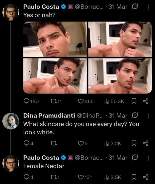 Paulo costa is absolute gold