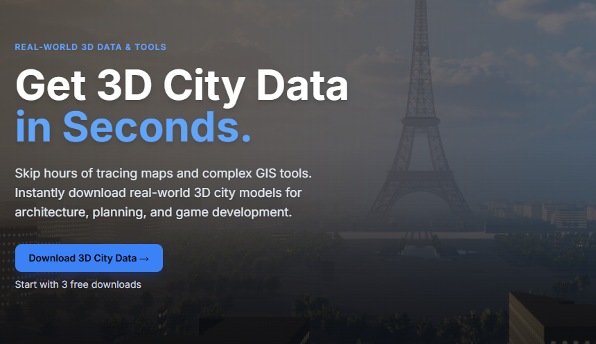 hellopogo's tweet photo. Need 3D city data fast?

Outline an area → export → drop into your project.

No GIS headaches.

https://t.co/A0q11mMAq3

#3DData #UnrealEngine #GameDev https://t.co/jtPzWCCoU0