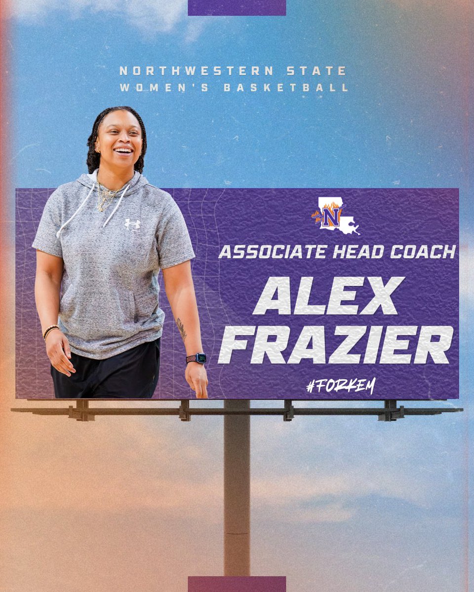 NSUDemonsWBB's tweet photo. Welcome to Demonland, Coach Alex! 😈🤘

#ForkEm https://t.co/eu61yx8X9A