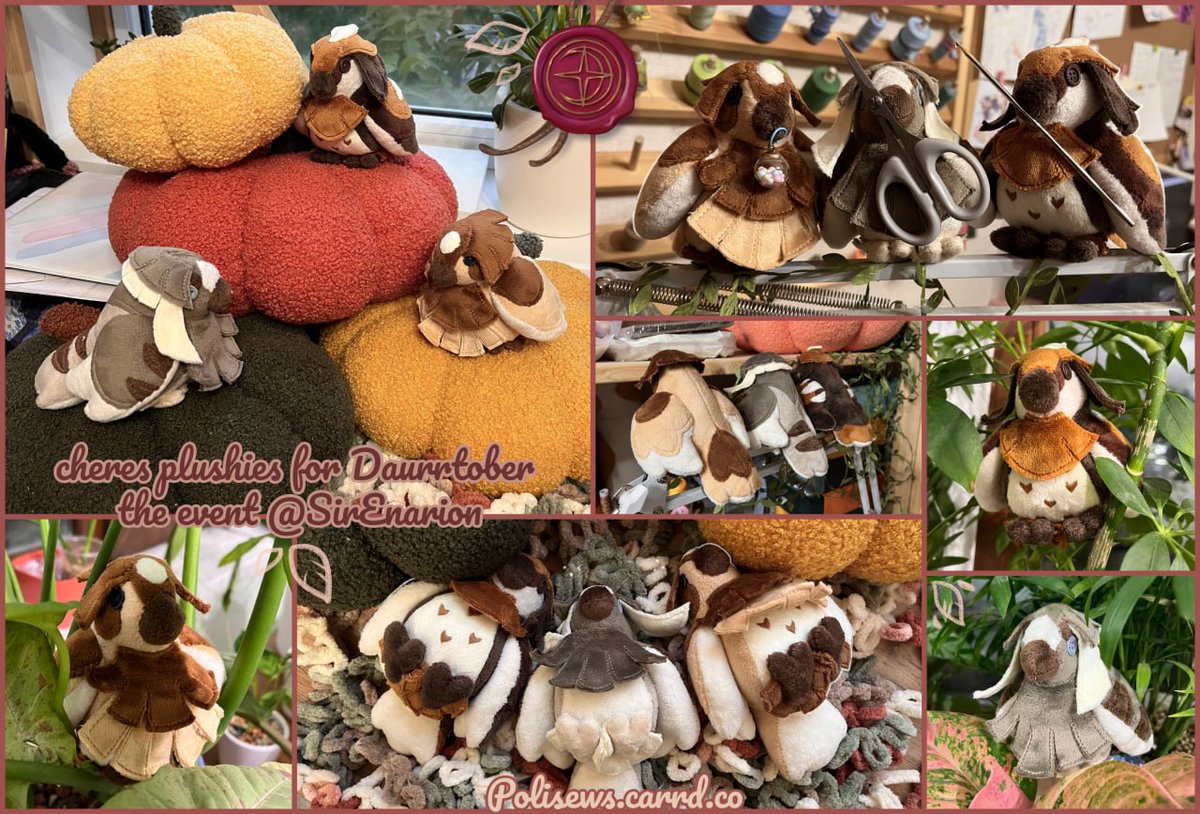 polisews's tweet photo. The little chomky birbs! We made them for the special @sirEnarion's October event  🐥  Cheres the species, the local birds of the Enarion's setting https://t.co/d297UUsgL2