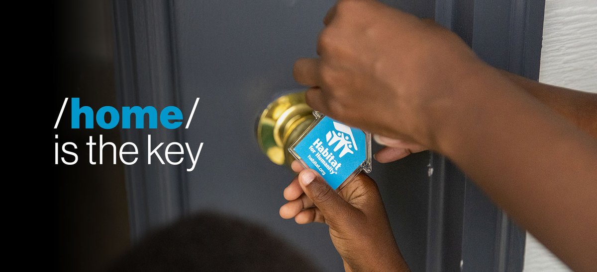 Habitat_org's tweet photo. Not everyone has the same opportunities to succeed, but with your help we can #OpenTheDoor to new possibilities.
Thank you to @Lowes, @Blizzard_Ent and @CP_News for supporting our 2026 #HomeIsTheKey initiative. https://t.co/b06wNu8Ukc