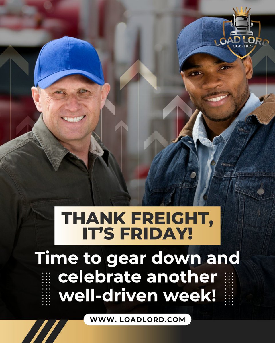 LoadLords's tweet photo. Not every victory is loud. 🍻🚚
Sometimes it looks like a handshake, a smile, and another week of freight done right. 🙌

If your business needs a logistics partner that values updates as much as delivery, let’s talk.
💬 Message us for rates and availability.

#Logistics #Freight https://t.co/vtZoeghn6Z