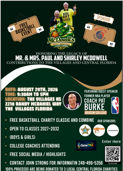 Strongbball's tweet photo. FREE….FREE ……BASKETBALL CLASSIC &amp; COMBINE           (100% of proceeds to 3 children’s charities)  
🏀 FREE to Classes 2027-2032 (HS/Middle School)  🏀FREE to Boys &amp; Girls 
🏀FREE NBA Guest Speaker
🏀FREE Jersey
Enter using QR code is now active or link

https://t.co/LPIYVIVCc7 https://t.co/fgVqAzhJqQ