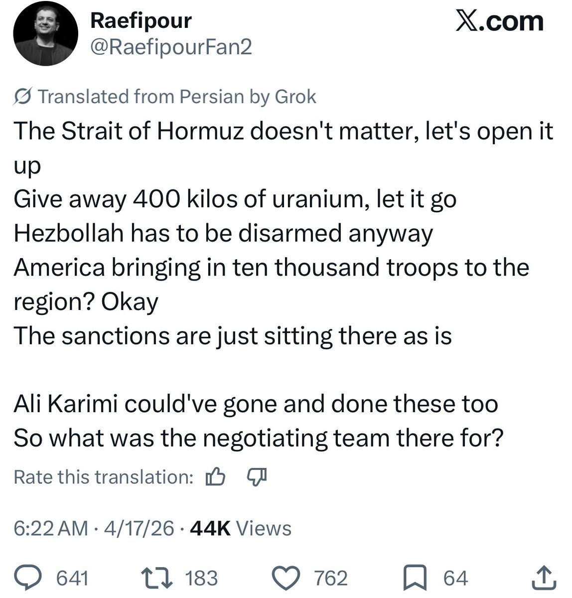 Behnam Ben Taleblu بهنام بن طالب لو tweet media