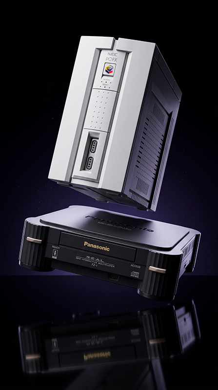 pcenginefx's tweet photo. My predictions on the two new vintage CD consoles ready for #polymega... 🤞 https://t.co/POXuWsh5dX
