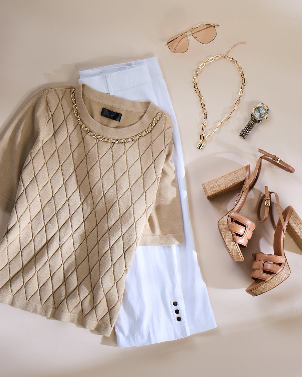 Because even your spring sweater deserves a little something extra. #RafaellaStyle