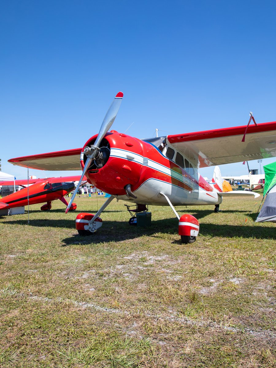 Cessna's tweet image. Nothing beats Sun ’n Fun #WithMyCessna ☀️

Drew Fultz
1948 Cessna 195
Starkville, Mississippi

Brad Hatcher
1950 Cessna 170
Jackson, Georgia

Brian Foster
1963 Cessna 205
Goldsboro, North Carolina

Who are you enjoying #SNF2026 with? Share your Cessna moments from the show ✈️