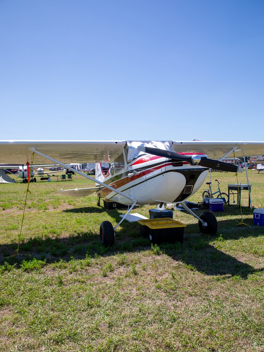 Cessna's tweet image. Nothing beats Sun ’n Fun #WithMyCessna ☀️

Drew Fultz
1948 Cessna 195
Starkville, Mississippi

Brad Hatcher
1950 Cessna 170
Jackson, Georgia

Brian Foster
1963 Cessna 205
Goldsboro, North Carolina

Who are you enjoying #SNF2026 with? Share your Cessna moments from the show ✈️