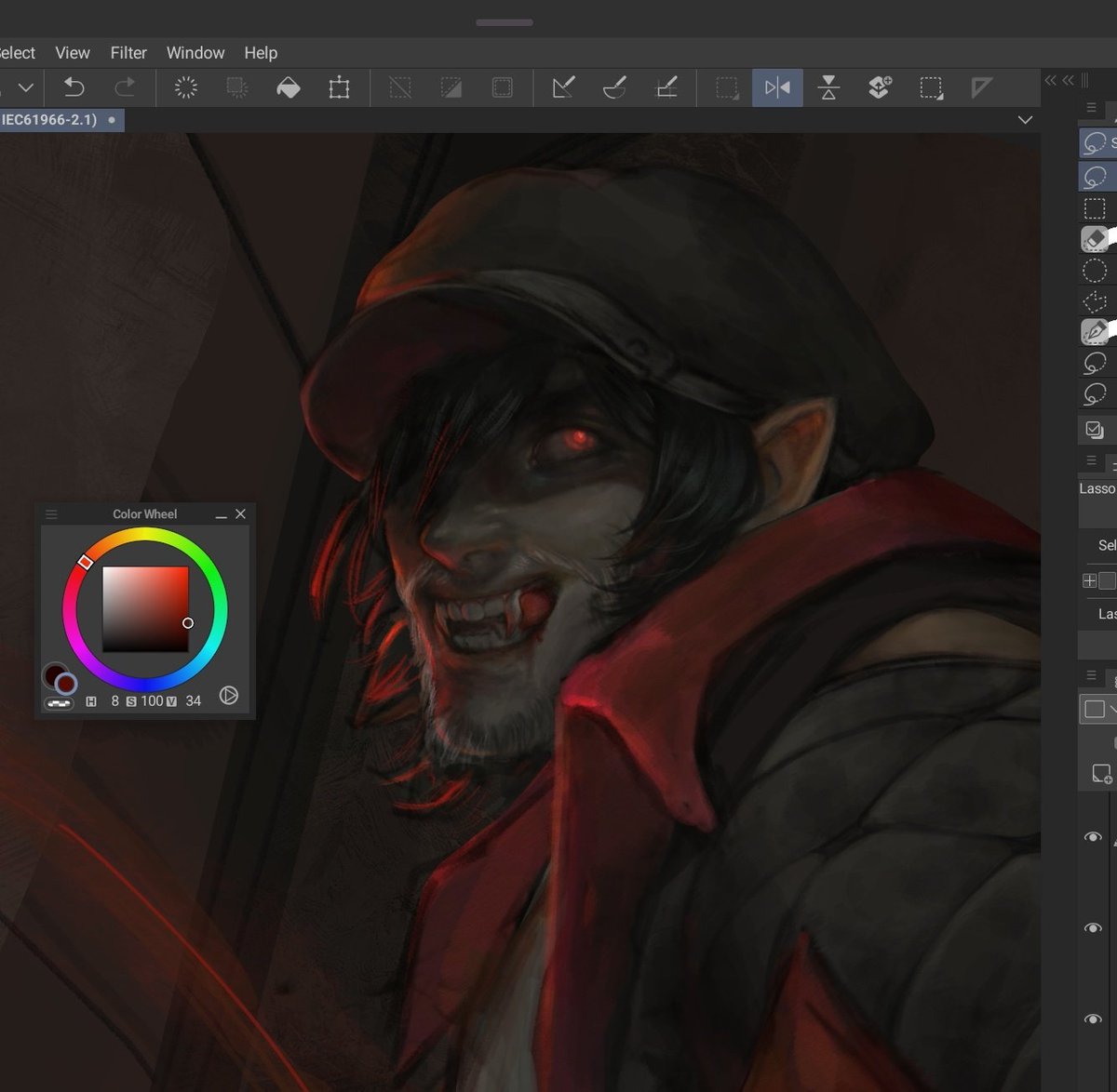 sulka_art's tweet photo. drifter wip https://t.co/wwr01S0aUk